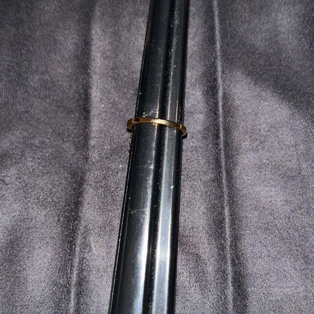 This Created Lab Diamond Ring Beautiful Clear, Pi… - image 5